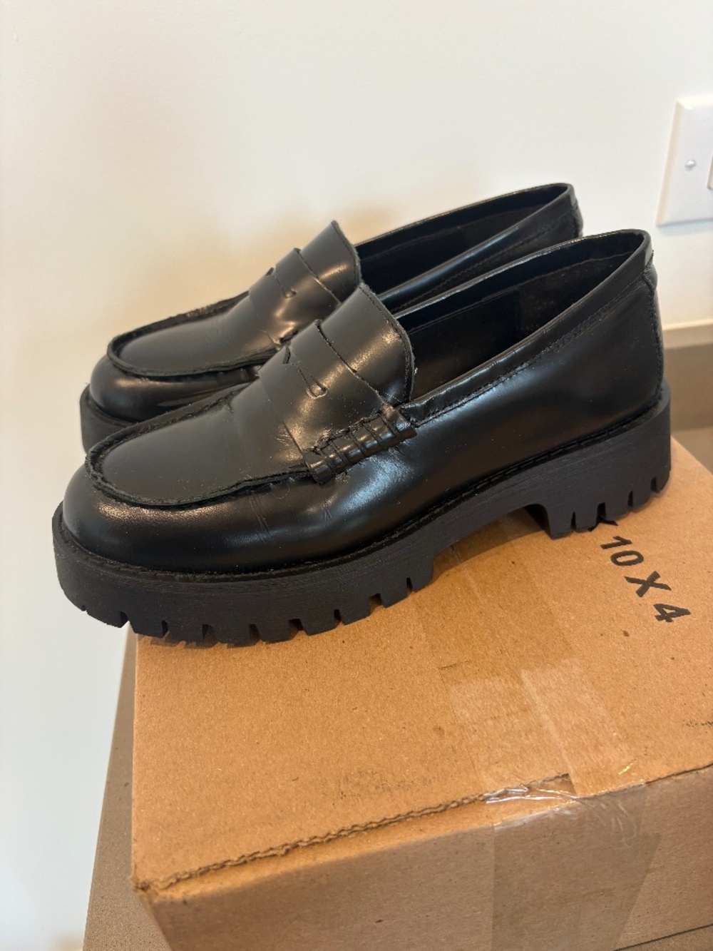 Steve Madden Lug-Sole Loafers 7.5